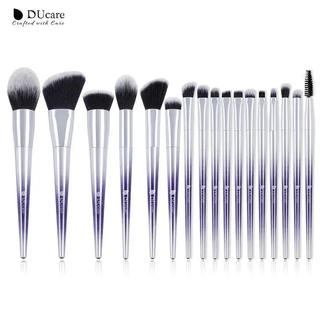 DUcare Makeup Brush Set 17Pcs Slay Co INTL